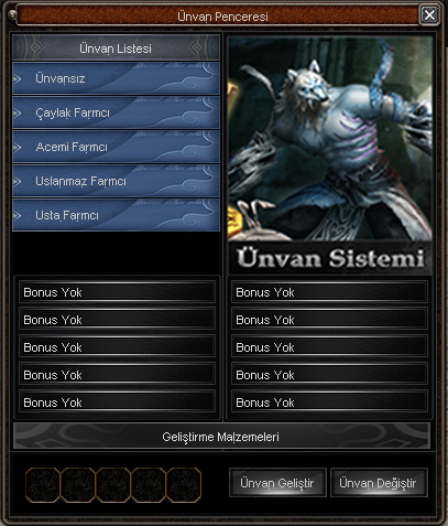 Ünvan Sistemi